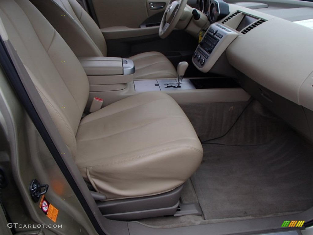 2007 Nissan Murano S AWD Front Seat Photo #89852432