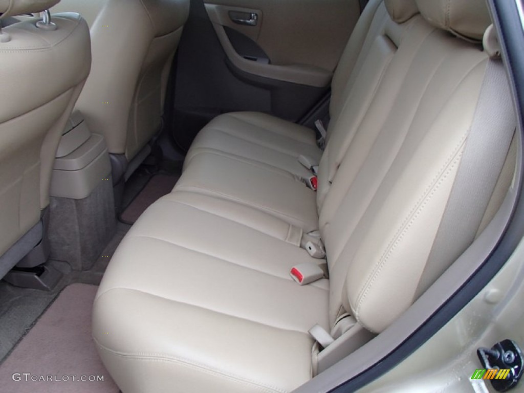 2007 Nissan Murano S AWD Rear Seat Photos