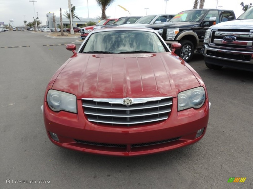 Blaze Red Crystal Pearl 2004 Chrysler Crossfire Limited Coupe Exterior Photo #89852594