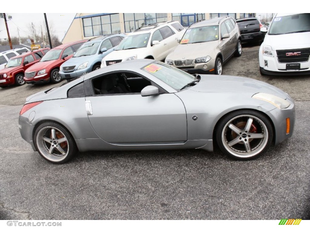 2005 350Z Coupe - Silverstone Metallic / Charcoal photo #4