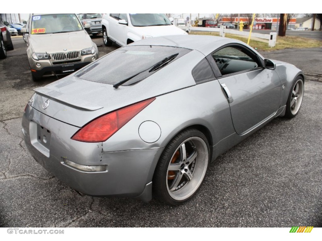 2005 350Z Coupe - Silverstone Metallic / Charcoal photo #6