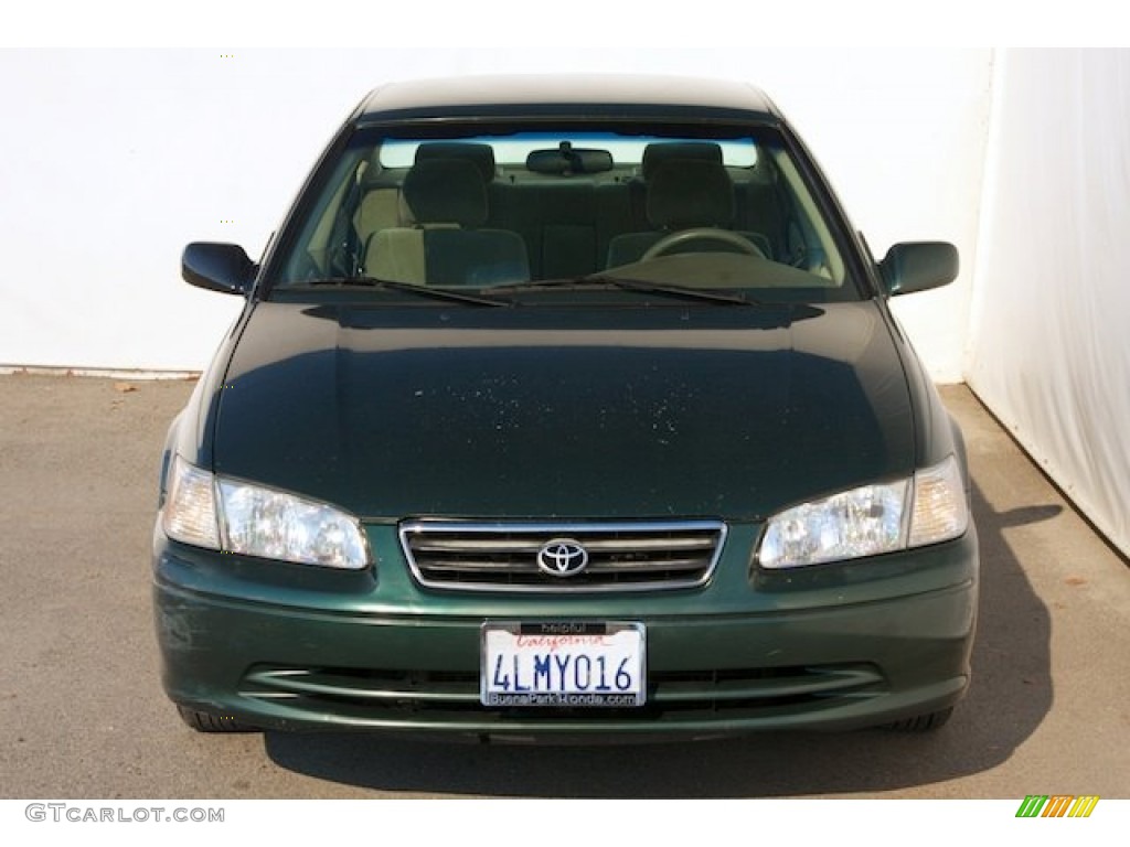 2000 Camry CE - Woodland Pearl / Oak photo #8
