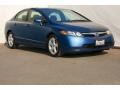 2008 Atomic Blue Metallic Honda Civic EX Sedan  photo #1