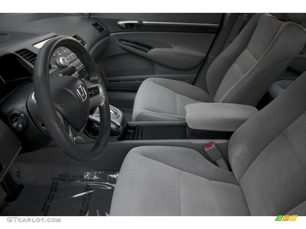 2008 Civic EX Sedan - Atomic Blue Metallic / Gray photo #3