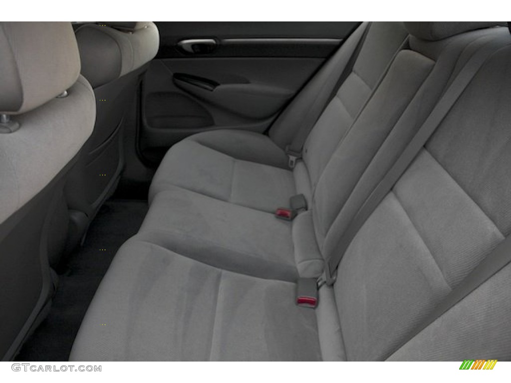 2008 Civic EX Sedan - Atomic Blue Metallic / Gray photo #4