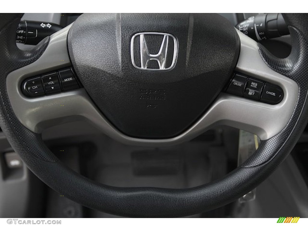 2008 Civic EX Sedan - Atomic Blue Metallic / Gray photo #6