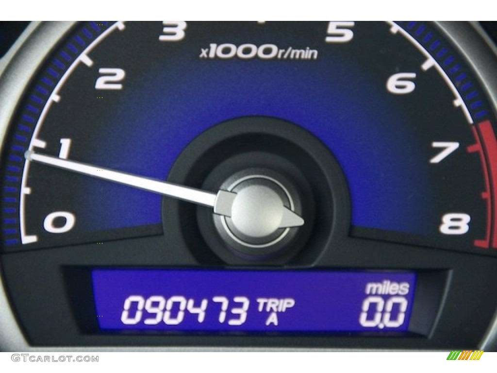 2008 Civic EX Sedan - Atomic Blue Metallic / Gray photo #7