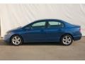 2008 Atomic Blue Metallic Honda Civic EX Sedan  photo #9