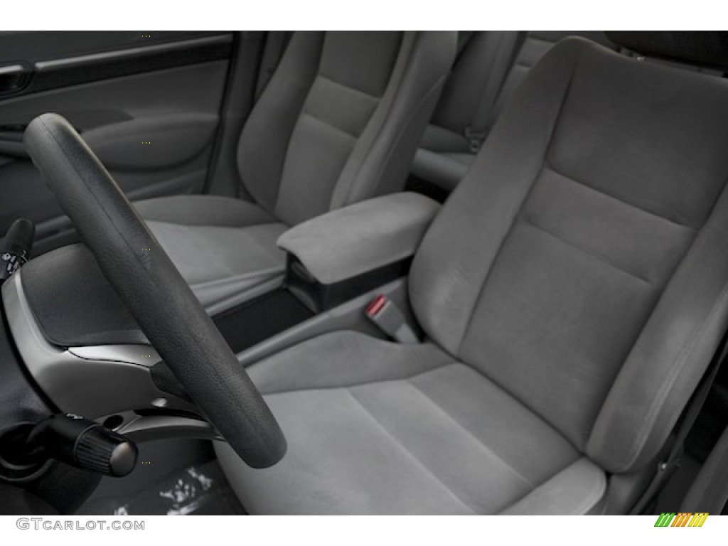 2008 Civic EX Sedan - Atomic Blue Metallic / Gray photo #13