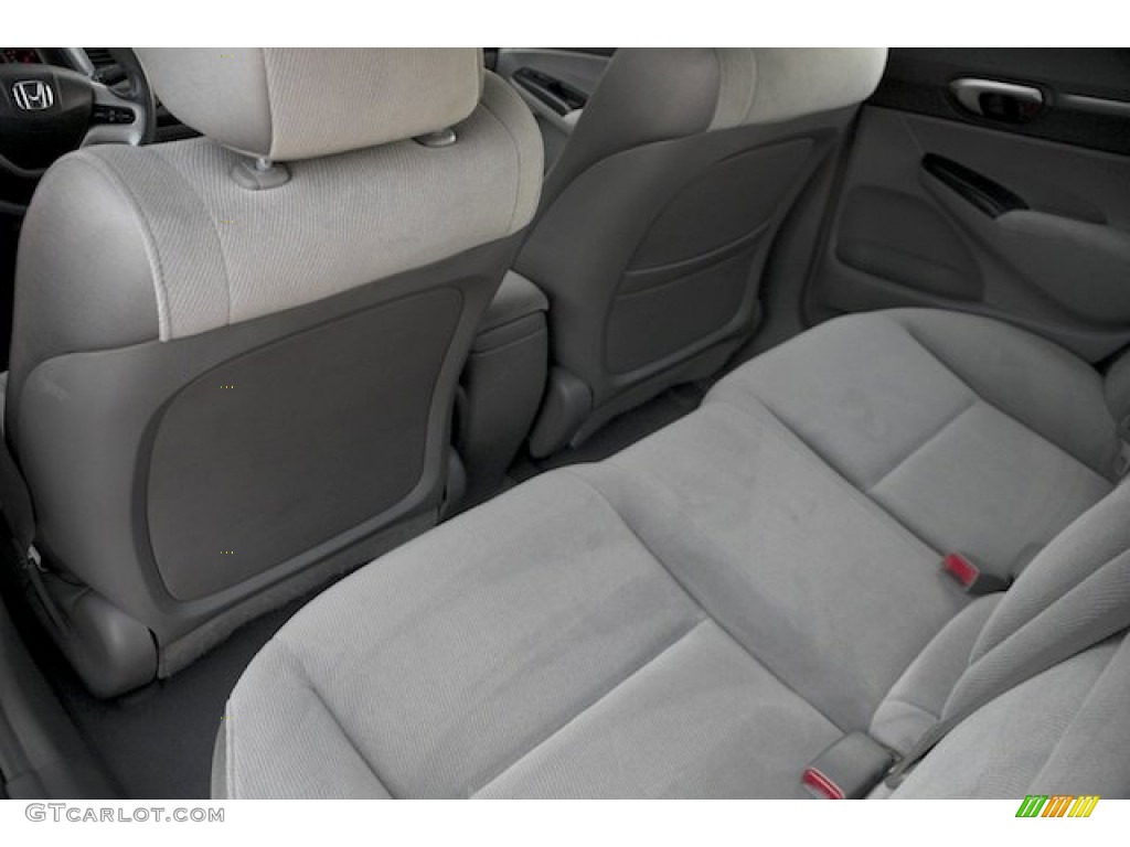 2008 Civic EX Sedan - Atomic Blue Metallic / Gray photo #14