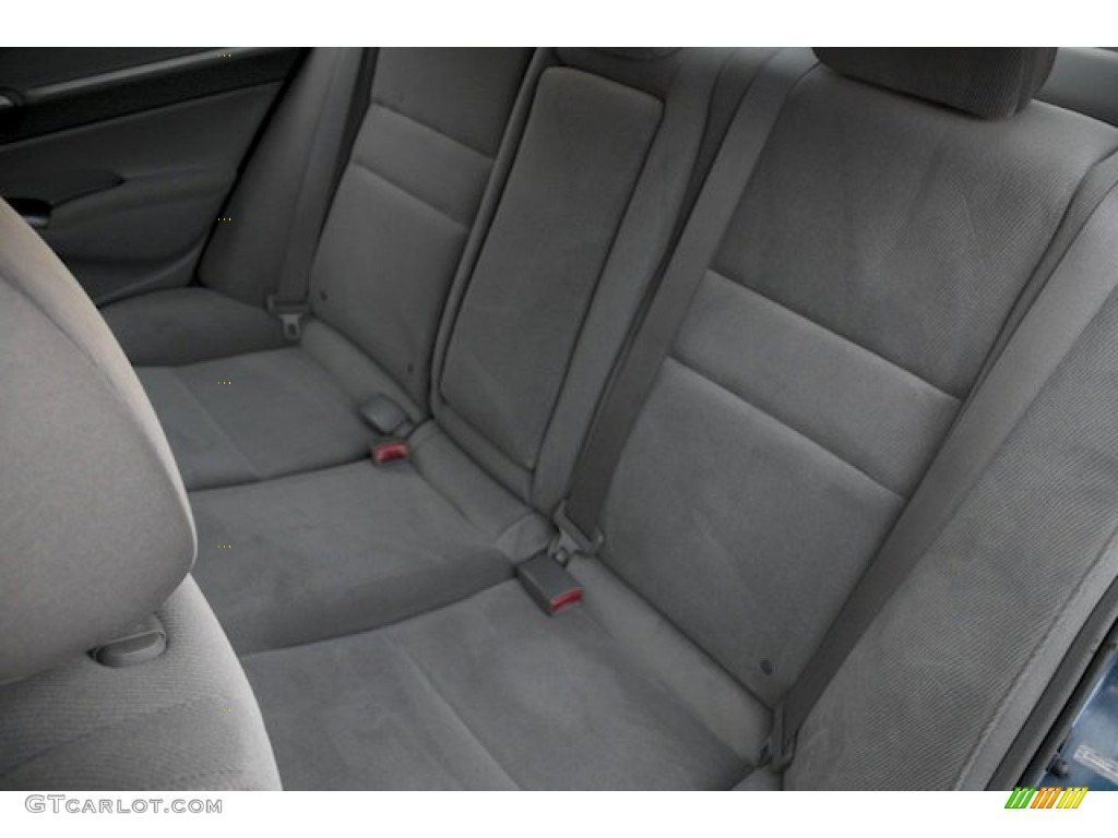 2008 Civic EX Sedan - Atomic Blue Metallic / Gray photo #16