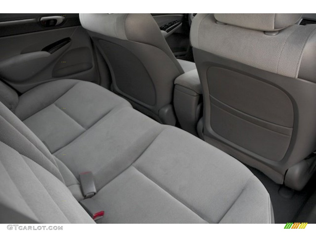 2008 Civic EX Sedan - Atomic Blue Metallic / Gray photo #18