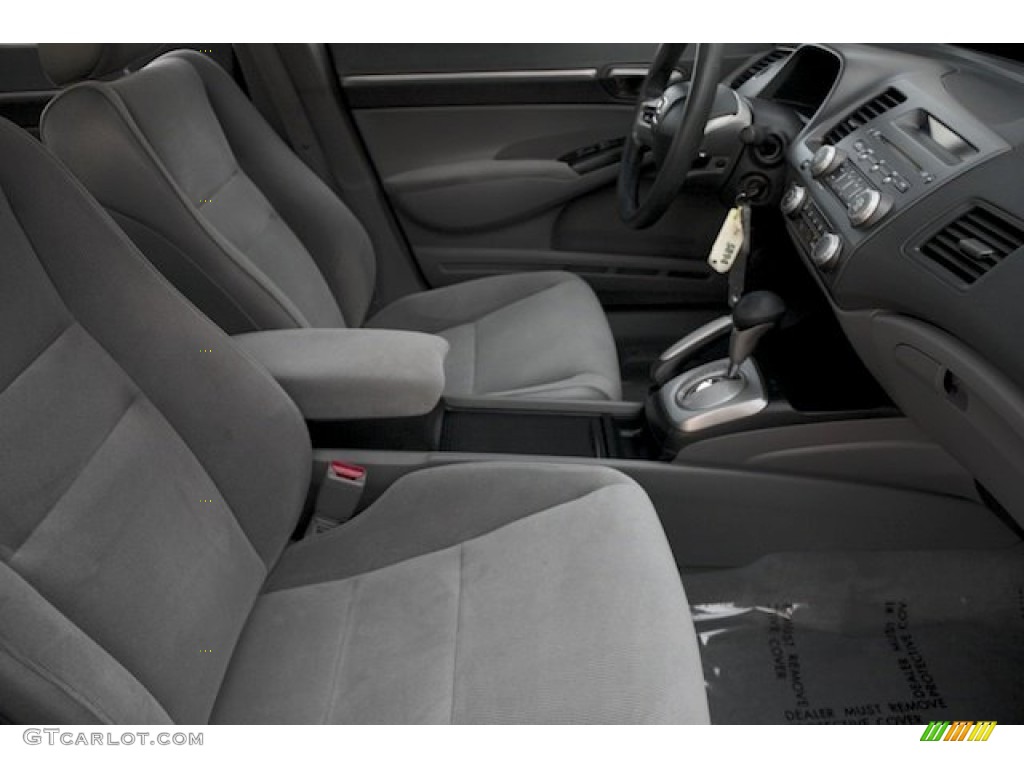 2008 Civic EX Sedan - Atomic Blue Metallic / Gray photo #20