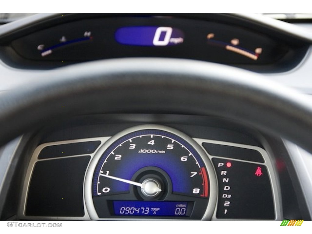 2008 Civic EX Sedan - Atomic Blue Metallic / Gray photo #23