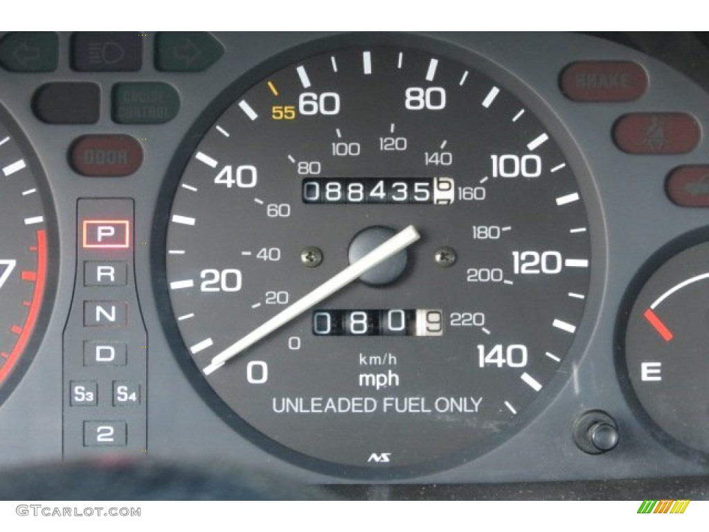1991 Acura Integra LS Coupe Gauges Photos
