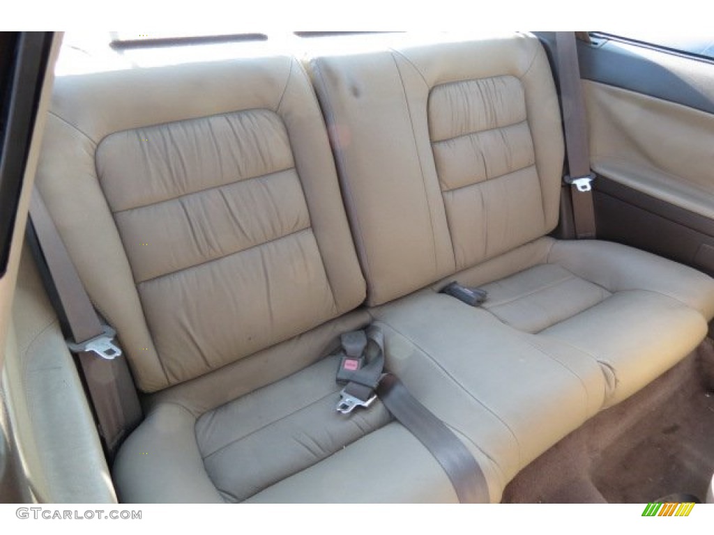 1991 Acura Integra LS Coupe Rear Seat Photo #89854025