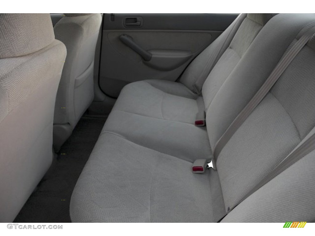 2001 Civic LX Sedan - Clover Green / Beige photo #4