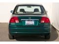 2001 Clover Green Honda Civic LX Sedan  photo #10