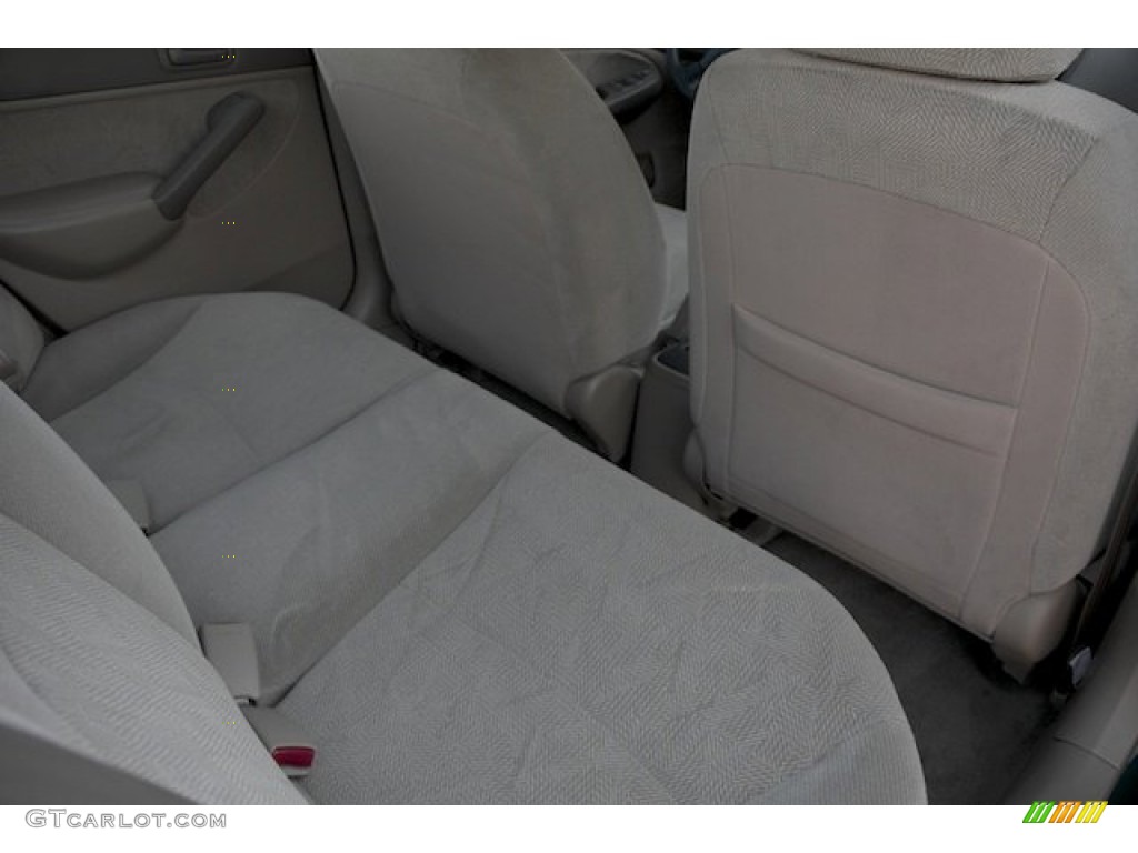 2001 Civic LX Sedan - Clover Green / Beige photo #17