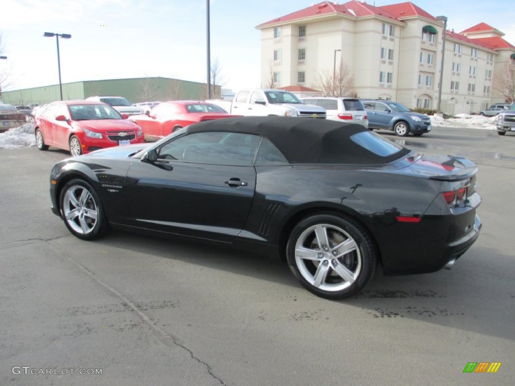 2012 Camaro SS 45th Anniversary Edition Convertible - Carbon Flash Metallic / Jet Black photo #10