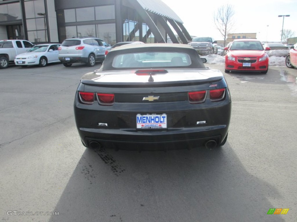 2012 Camaro SS 45th Anniversary Edition Convertible - Carbon Flash Metallic / Jet Black photo #11