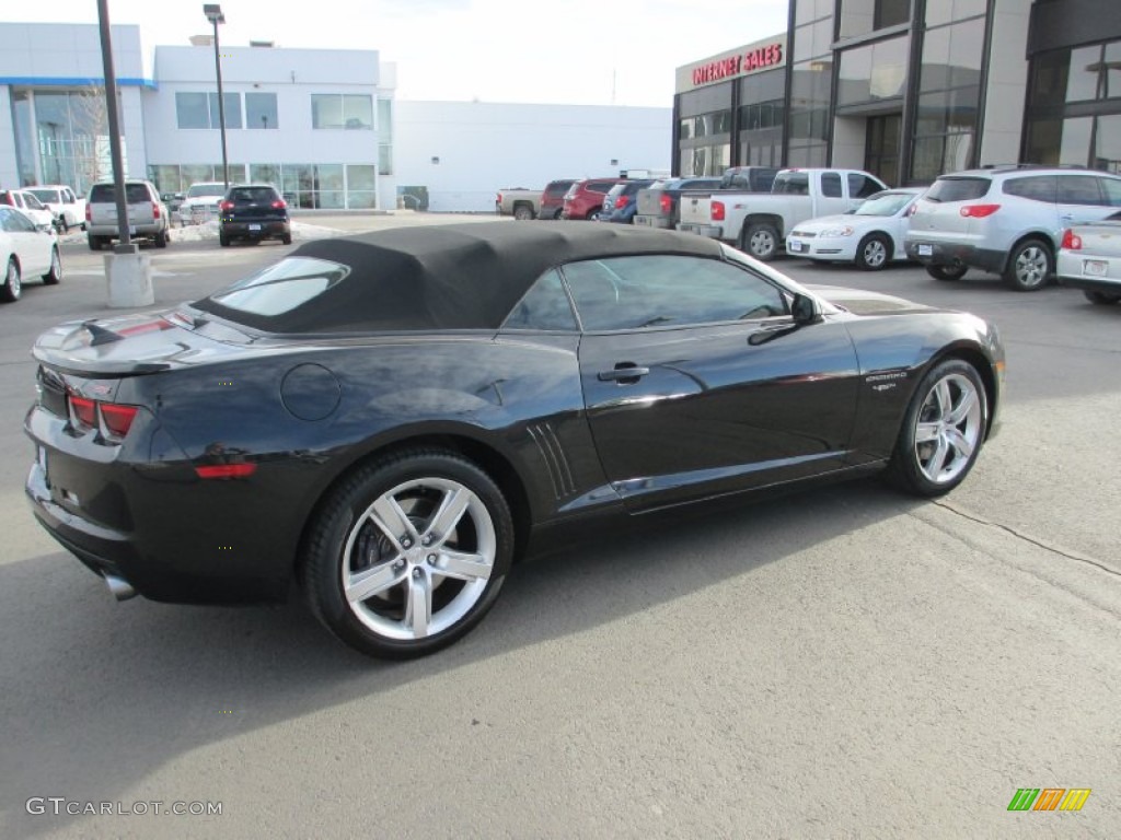 2012 Camaro SS 45th Anniversary Edition Convertible - Carbon Flash Metallic / Jet Black photo #12
