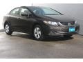 Kona Coffee Metallic - Civic LX Sedan Photo No. 1