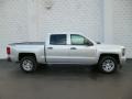 2014 Silver Ice Metallic Chevrolet Silverado 1500 LT Crew Cab 4x4  photo #7