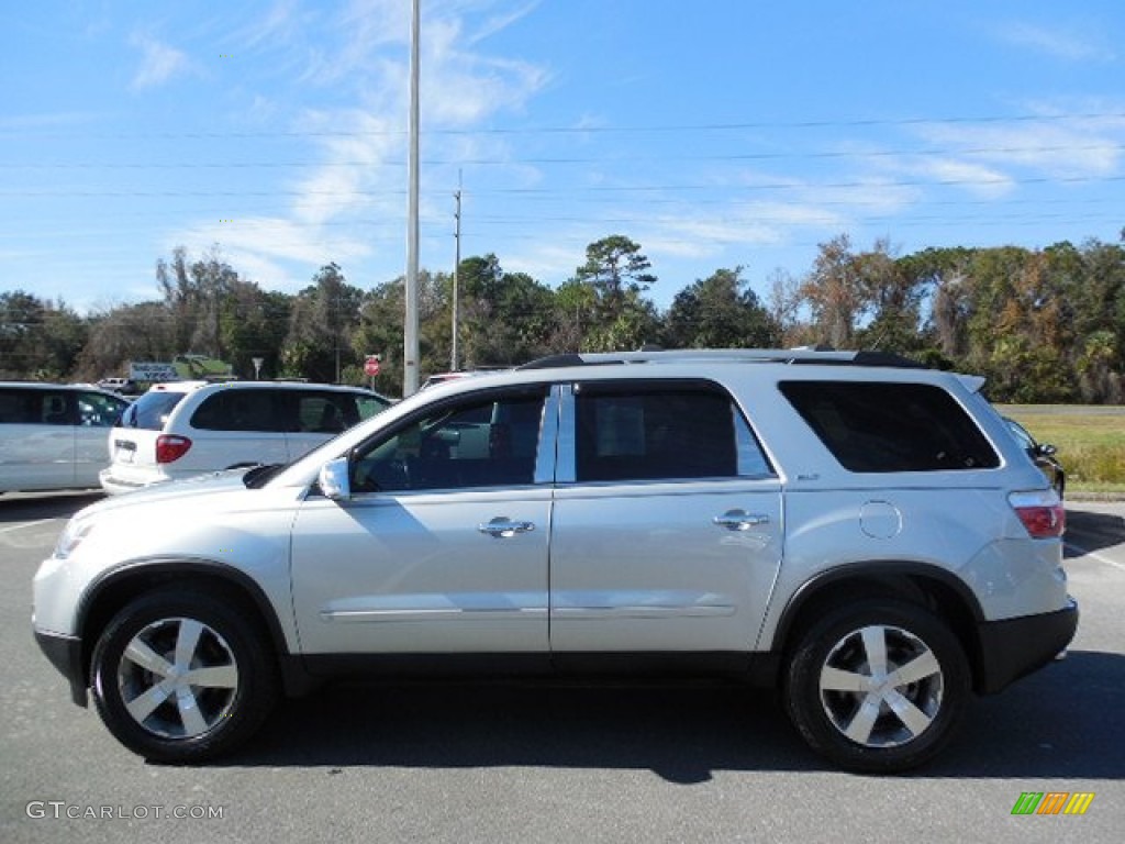 2010 Acadia SLT - Silver Green Metallic / Ebony photo #2
