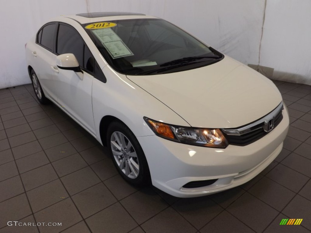 Taffeta White Honda Civic