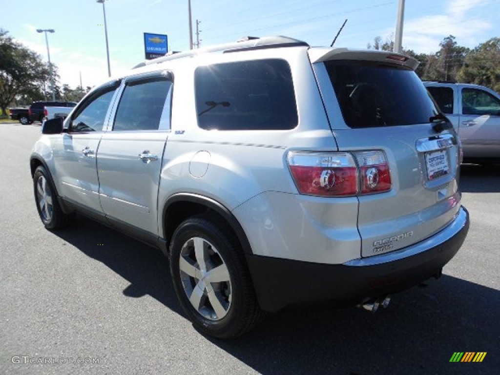 2010 Acadia SLT - Silver Green Metallic / Ebony photo #3