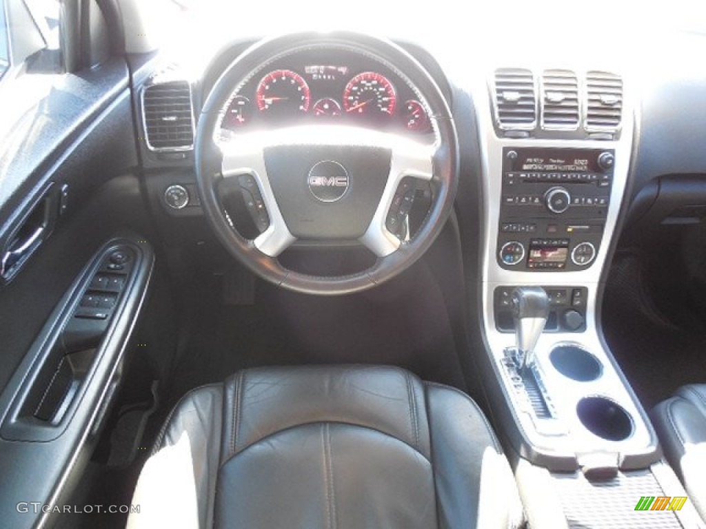 2010 Acadia SLT - Silver Green Metallic / Ebony photo #7