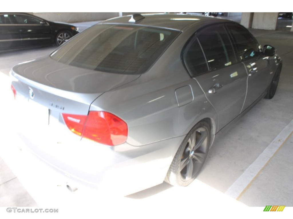 2009 3 Series 335i Sedan - Space Grey Metallic / Black photo #8