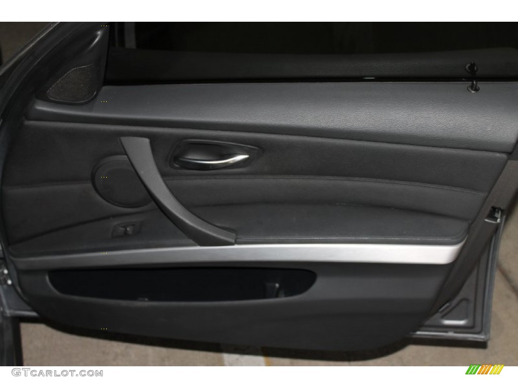 2009 3 Series 335i Sedan - Space Grey Metallic / Black photo #28