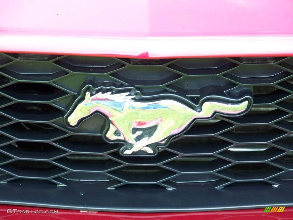 2007 Mustang GT Premium Coupe - Redfire Metallic / Black/Dove Accent photo #13