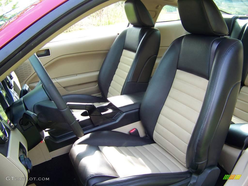 2007 Mustang GT Premium Coupe - Redfire Metallic / Black/Dove Accent photo #22