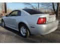 2002 Satin Silver Metallic Ford Mustang V6 Coupe  photo #4