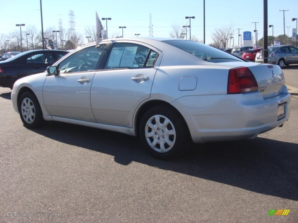 2007 Galant ES - Liquid Silver Metallic / Gray photo #4