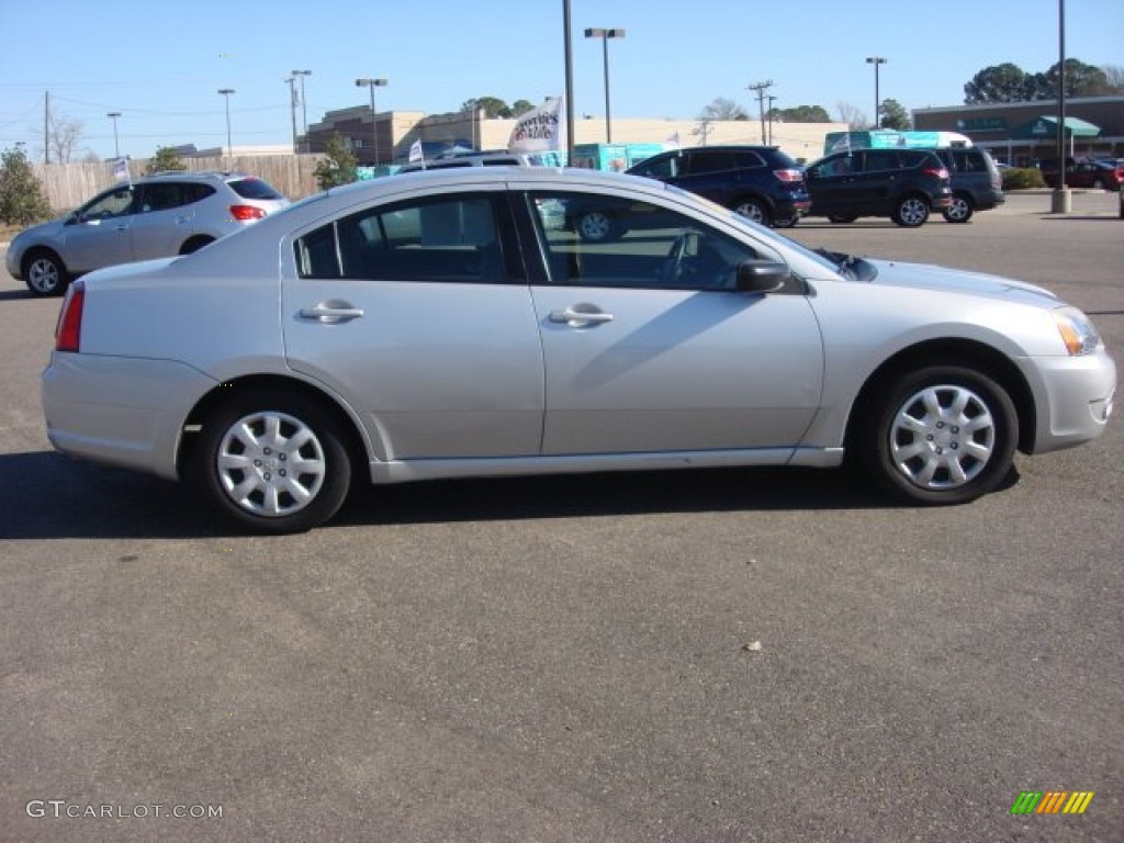 2007 Galant ES - Liquid Silver Metallic / Gray photo #6