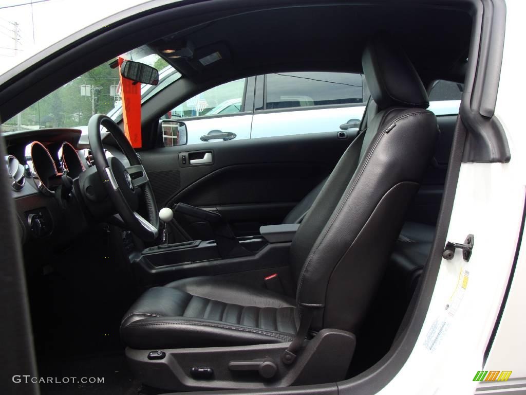 2007 Mustang Shelby GT Coupe - Performance White / Dark Charcoal photo #12