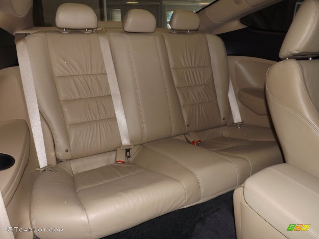 2009 Honda Accord EX-L Coupe Rear Seat Photos