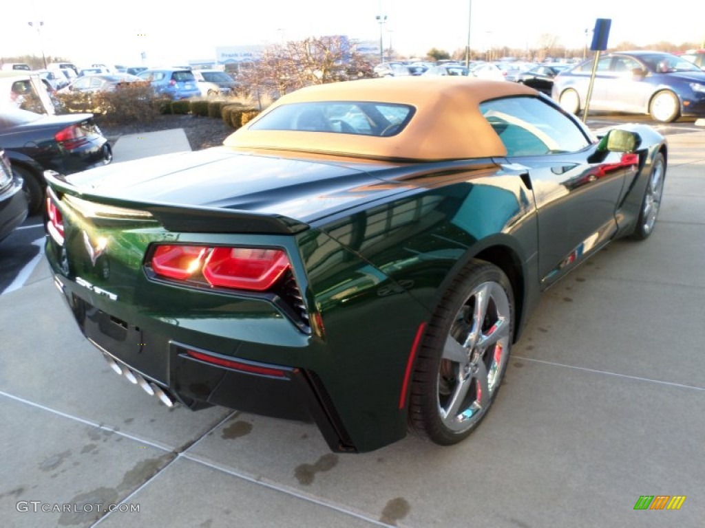 Lime Rock Green Metallic 2014 Chevrolet Corvette Stingray Convertible Z51 Premiere Edition Exterior Photo #89864776