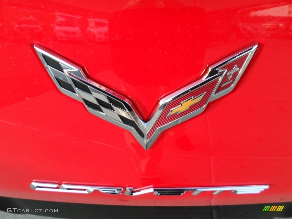 2014 Corvette Stingray Coupe Z51 - Torch Red / Jet Black photo #9