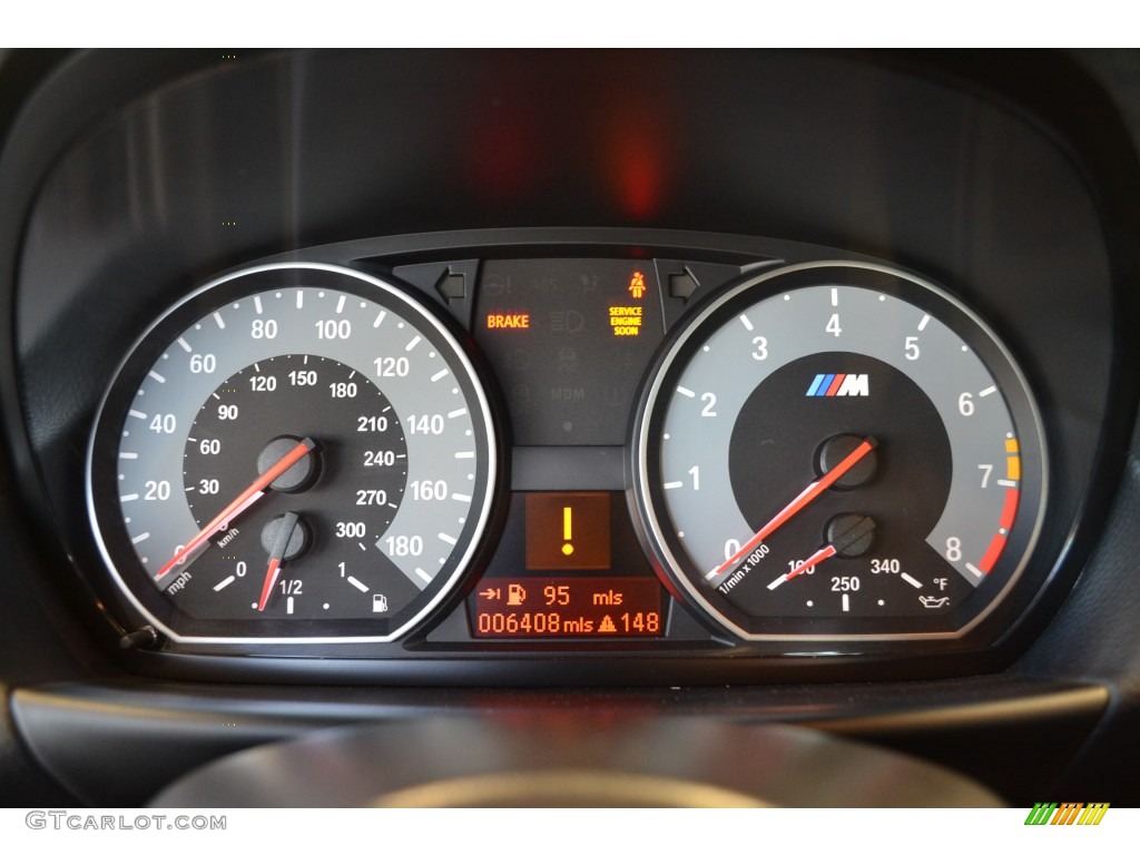 2011 BMW 1 Series M Coupe Gauges Photo #89865310