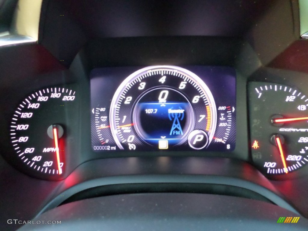 2014 Chevrolet Corvette Stingray Coupe Z51 Gauges Photo #89865394