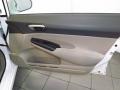 Taffeta White - Civic LX Sedan Photo No. 28