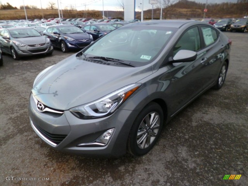 2014 Elantra SE Sedan - Gray / Gray photo #3