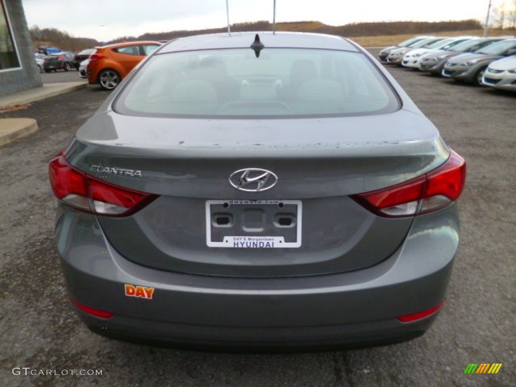 2014 Elantra SE Sedan - Gray / Gray photo #6