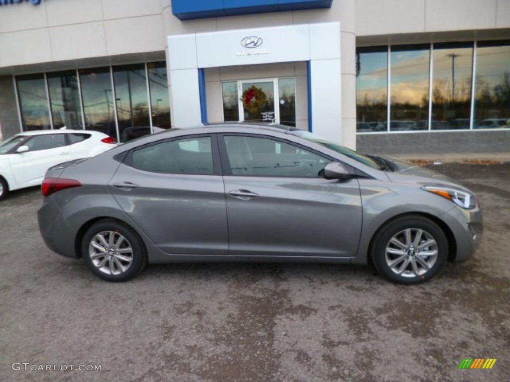 2014 Elantra SE Sedan - Gray / Gray photo #8