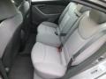 2014 Hyundai Elantra Gray Interior Rear Seat Photo